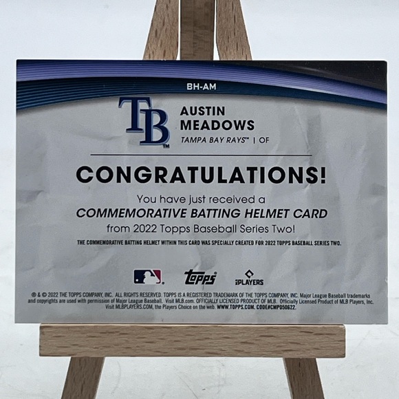 Austin Meadows Relic - Picture 2 of 2